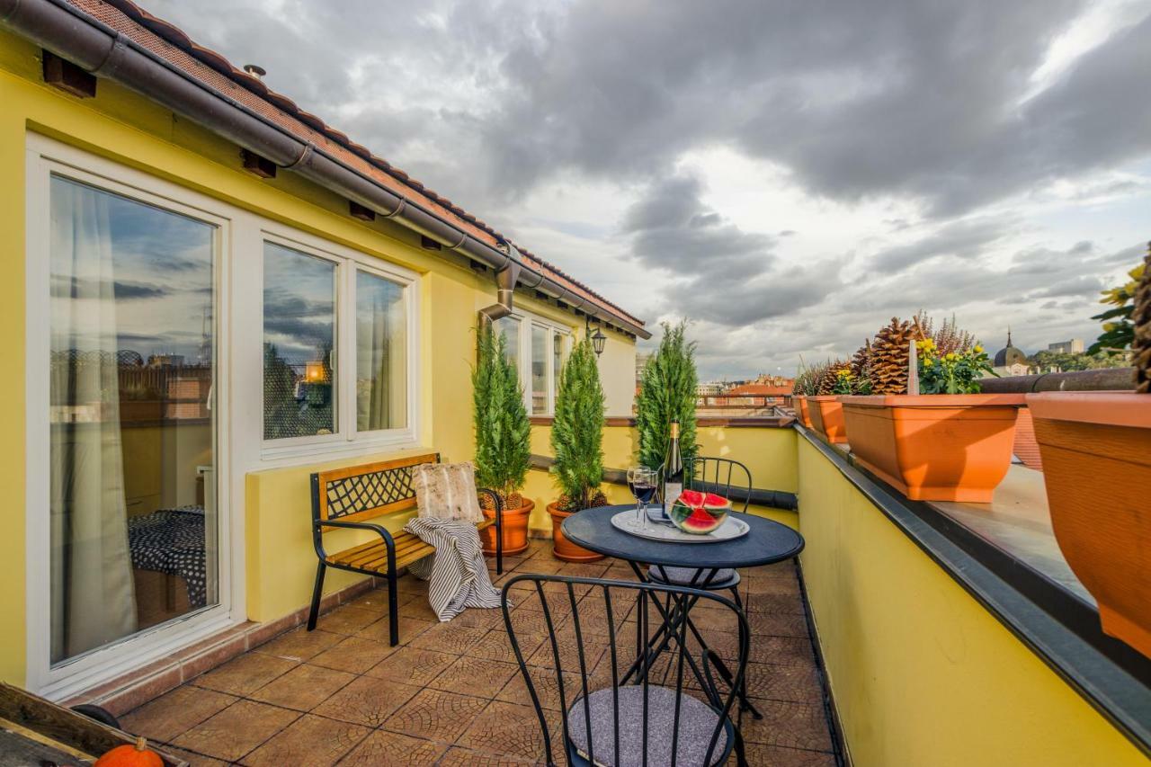 Prague 1 Sunny Apt With Terrace By Michal&Friends מראה חיצוני תמונה